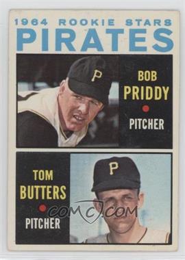 1964 Topps - [Base] #74 - 1964 Rookie Stars - Bob Priddy, Tom Butters [Good to VG‑EX]