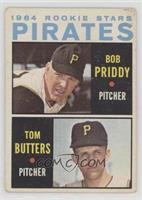 1964 Rookie Stars - Bob Priddy, Tom Butters [Good to VG‑EX]
