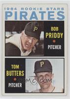 1964 Rookie Stars - Bob Priddy, Tom Butters [Poor to Fair]