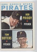 1964 Rookie Stars - Bob Priddy, Tom Butters