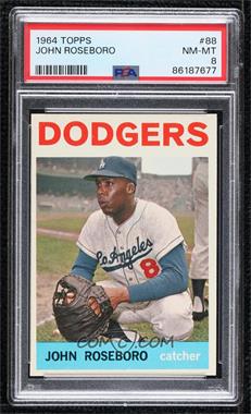 1964 Topps - [Base] #88 - John Roseboro [PSA 8 NM‑MT]