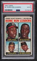 League Leaders - 1963 NL Home Run Leaders (Hank Aaron, Willie McCovey, Willie M…