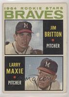 1964 Rookie Stars - Jim Britton, Larry Maxie