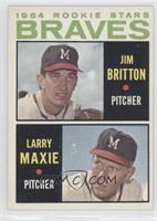 1964 Rookie Stars - Jim Britton, Larry Maxie [Good to VG‑EX]