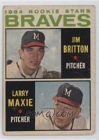 1964 Rookie Stars - Jim Britton, Larry Maxie [Poor to Fair]