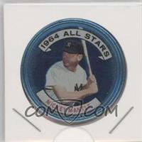 1964 Topps Coins - [Base] #131.1 - Mickey Mantle (Bat on Right Coin Side)