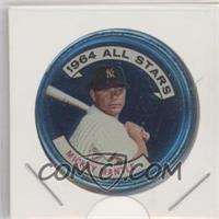 1964 Topps Coins - [Base] #131.2 - Mickey Mantle (Bat on Left Coin Side)