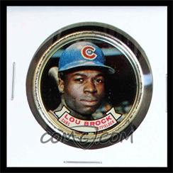 1964 Topps Coins - [Base] #97 - Lou Brock [EX]