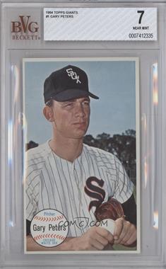 1964 Topps Giants - [Base] #1 - Gary Peters [BVG 7 NEAR MINT]