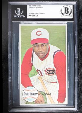 1964 Topps Giants - [Base] #29 - Frank Robinson [BAS Authentic]