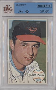 1964 Topps Giants - [Base] #5 - Milt Pappas [JSA Certified Encased by BVG]