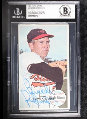 1964 Topps Giants - [Base] #50 - Brooks Robinson [BAS BGS Authentic]