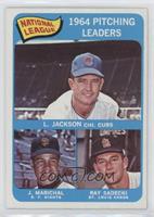 League Leaders - Larry Jackson, Juan Marichal, Ray Sadecki