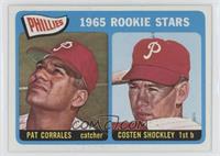 1965 Rookie Stars - Pat Corrales, Costen Shockley