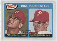 1965 Rookie Stars - Pat Corrales, Costen Shockley [Good to VG‑E…