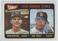 1965 Rookie Stars - Dave Dowling, Bobby Tolan