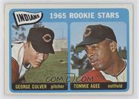 1965 Rookie Stars - George Culver, Tommie Agee