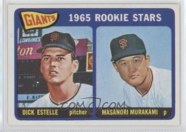 1965 O-Pee-Chee - [Base] #282 - 1965 Rookie Stars - Dick Estelle, Masanori Murakami [Good to VG‑EX]