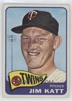 Jim Kaat (Last Name Spelled Katt on Front) [Good to VG‑EX]