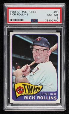 1965 O-Pee-Chee - [Base] #90 - Rich Rollins [PSA 8 NM‑MT]