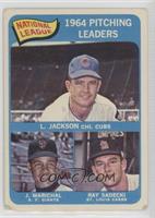 League Leaders - Larry Jackson, Juan Marichal, Ray Sadecki [Good to V…