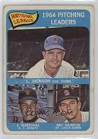 League Leaders - Larry Jackson, Juan Marichal, Ray Sadecki [Good to V…