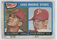 1965 Rookie Stars - Pat Corrales, Costen Shockley [Poor to Fair]