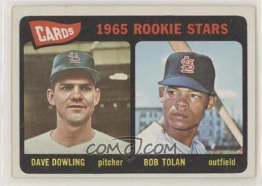 1965 Topps - [Base] #116 - 1965 Rookie Stars - Dave Dowling, Bobby Tolan