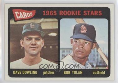1965 Topps - [Base] #116 - 1965 Rookie Stars - Dave Dowling, Bobby Tolan