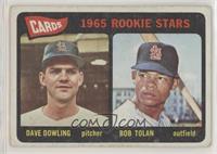 1965 Rookie Stars - Dave Dowling, Bobby Tolan [Good to VG‑EX]