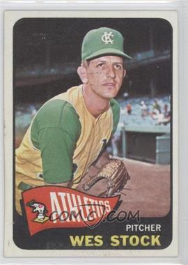 1965 Topps - [Base] #117 - Wes Stock