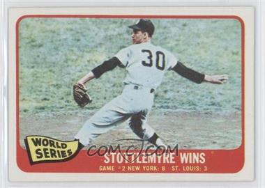 1965 Topps - [Base] #133 - 1964 World Series - Stottlemyre Wins
