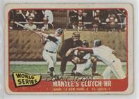 1964 World Series - Mantle's Clutch HR [Good to VG‑EX]