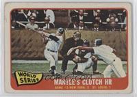 1964 World Series - Mantle's Clutch HR [Good to VG‑EX]