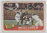 1964 World Series - Mantle's Clutch HR [Good to VG‑EX]