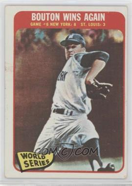 1965 Topps - [Base] #137 - 1964 World Series - Bouton Wins Again [Poor to Fair]