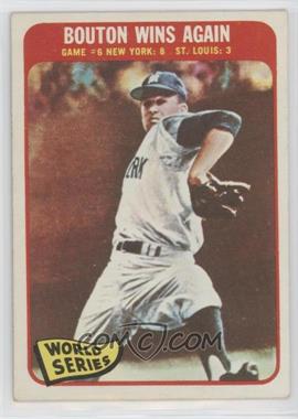 1965 Topps - [Base] #137 - 1964 World Series - Bouton Wins Again