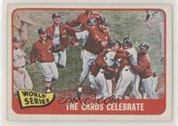 1964 World Series - The Cards Celebrate