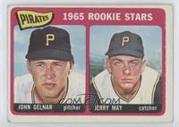 1965 Rookie Stars - John Gelnar, Jerry May