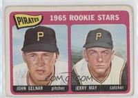 1965 Rookie Stars - John Gelnar, Jerry May [Good to VG‑EX]