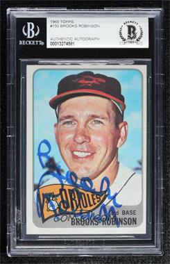 1965 Topps - [Base] #150 - Brooks Robinson [BAS BGS Authentic]