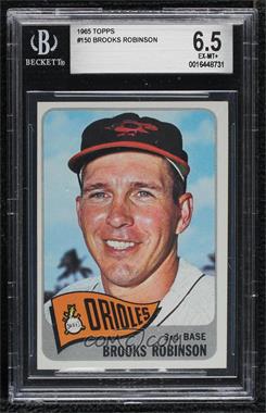 1965 Topps - [Base] #150 - Brooks Robinson [BGS 6.5 EX‑MT+]