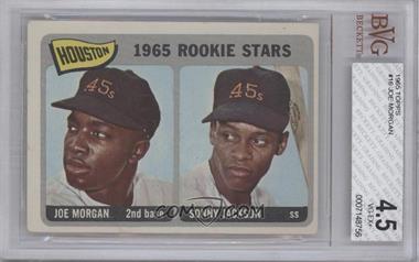 1965 Topps - [Base] #16 - 1965 Rookie Stars - Joe Morgan, Sonny Jackson [BVG 4.5 VG‑EX+]