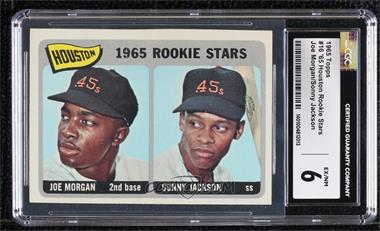 1965 Topps - [Base] #16 - 1965 Rookie Stars - Joe Morgan, Sonny Jackson [CGC 6 EX/NM]