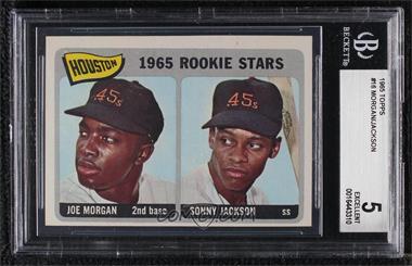 1965 Topps - [Base] #16 - 1965 Rookie Stars - Joe Morgan, Sonny Jackson [BGS 5 EXCELLENT]