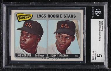 1965 Topps - [Base] #16 - 1965 Rookie Stars - Joe Morgan, Sonny Jackson [BGS 5 EXCELLENT]