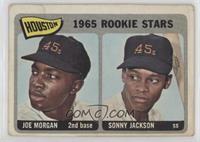 1965 Rookie Stars - Joe Morgan, Sonny Jackson [Poor to Fair]