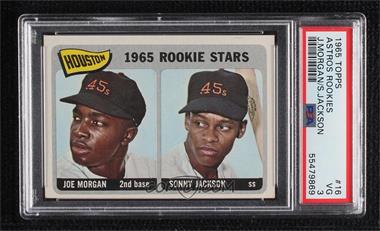 1965 Topps - [Base] #16 - 1965 Rookie Stars - Joe Morgan, Sonny Jackson [PSA 3 VG]