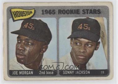 1965 Topps - [Base] #16 - 1965 Rookie Stars - Joe Morgan, Sonny Jackson [Poor to Fair]