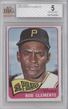 1965 Topps - [Base] #160 - Roberto Clemente [BVG 5 EXCELLENT]
